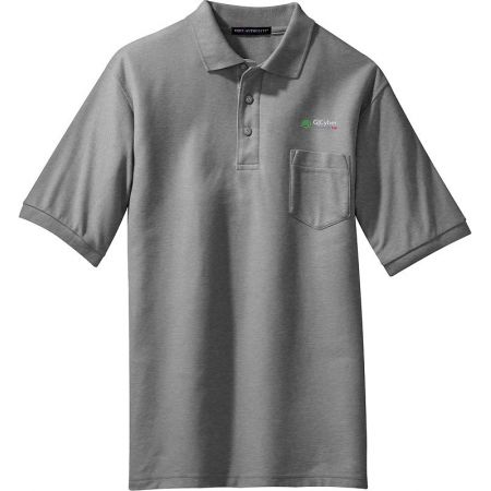 20-K500P, Small, Cool Grey, Left Chest, GCyber.
